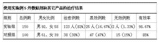 External application patch for treating traumatic injuries and preparation method thereof