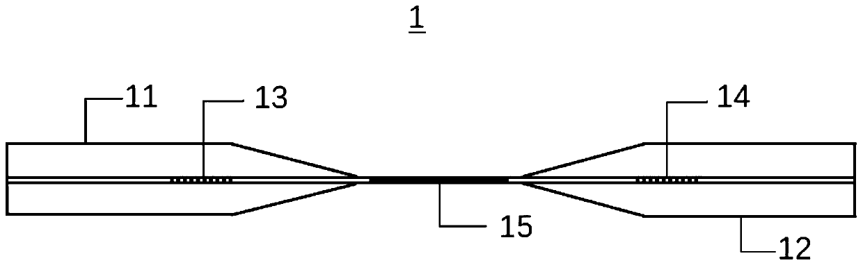 Optical fiber acoustic wave sensor, manufacturing method and optical fiber acoustic wave sensing system