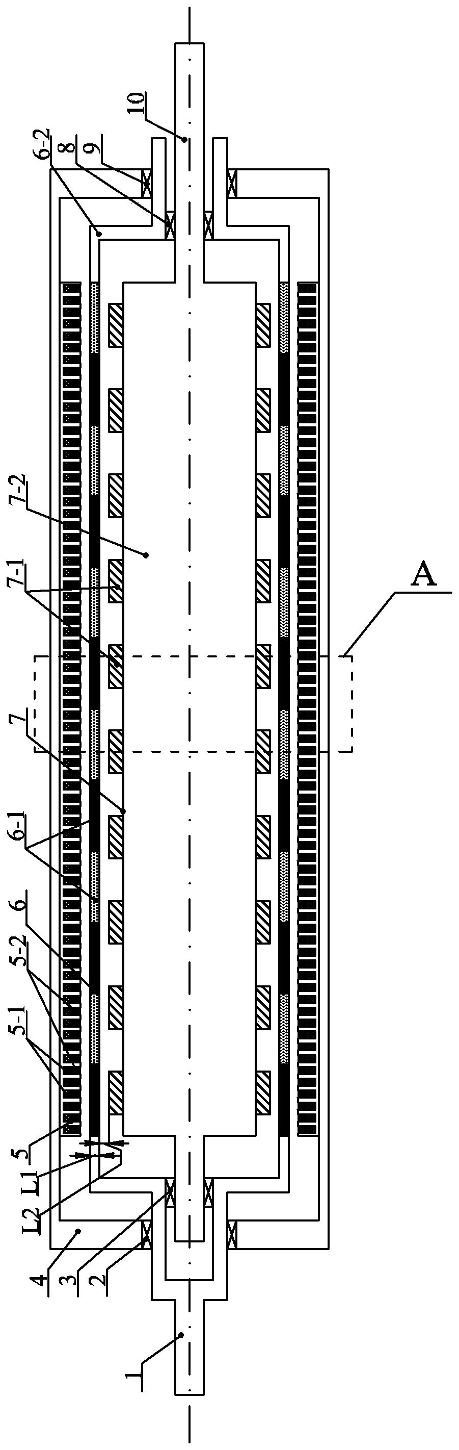 Double-mover double-winding planar linear generator based on the principle of unilateral magnetic regulation