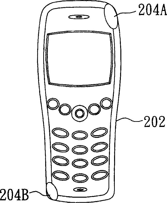 Moblie telephone with measuring fat function and fat measurement method thereof