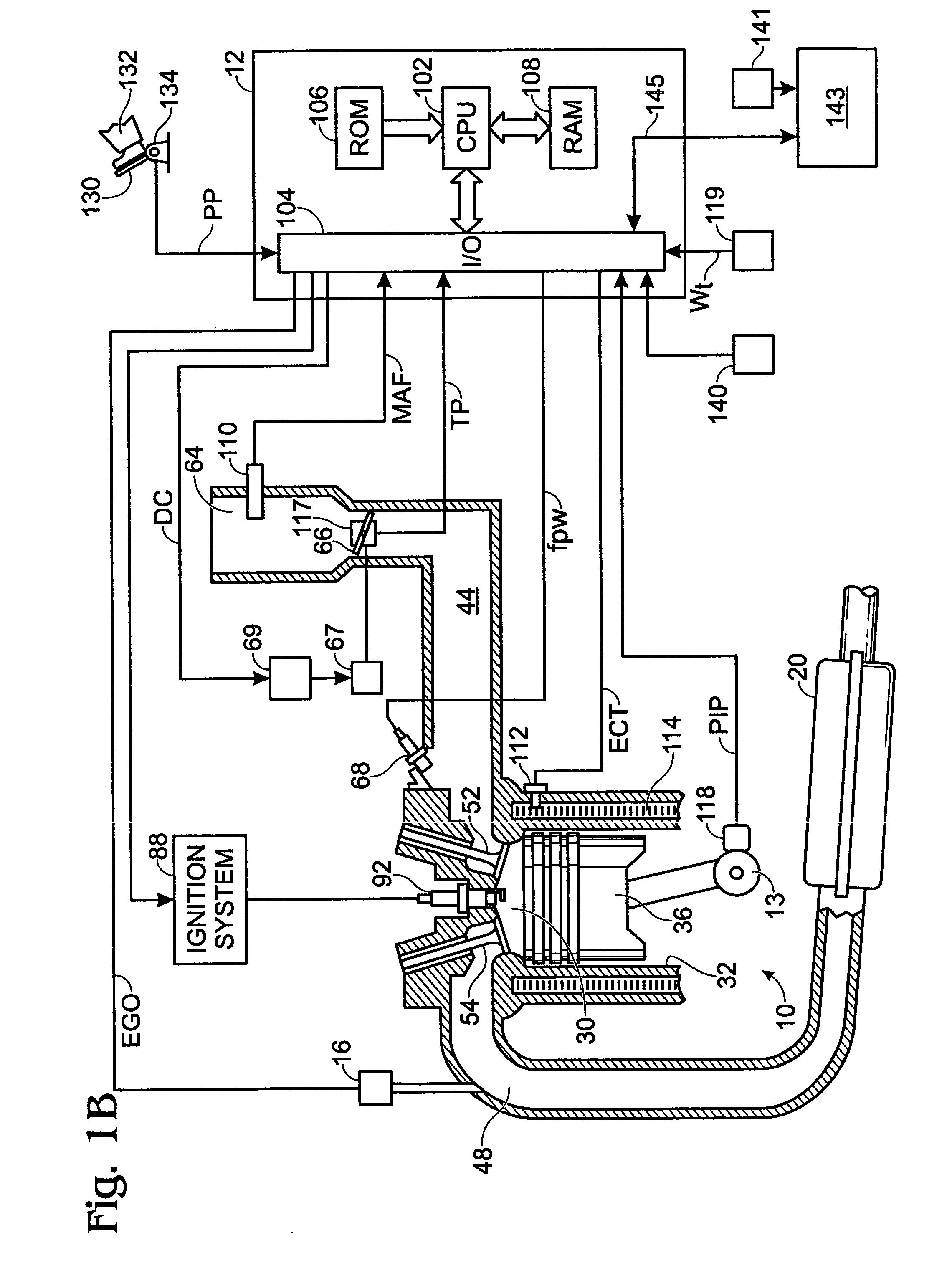 Vehicle engine control system utilizing humidity sensor