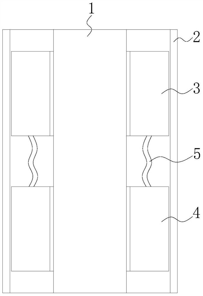 Household floor heating maintenance device in winter