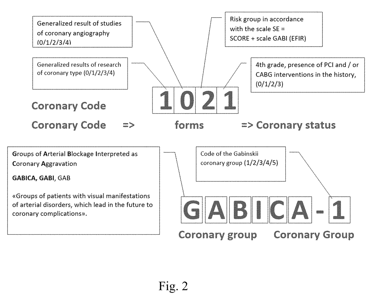 Human coronary passport