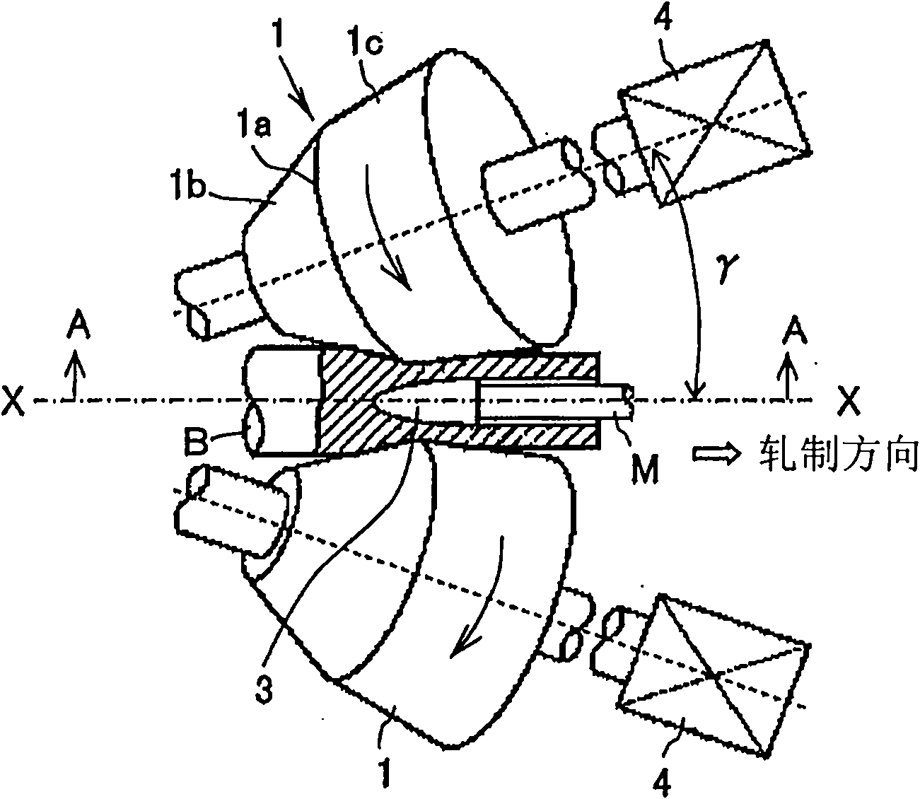 Method for producing seamless pipe