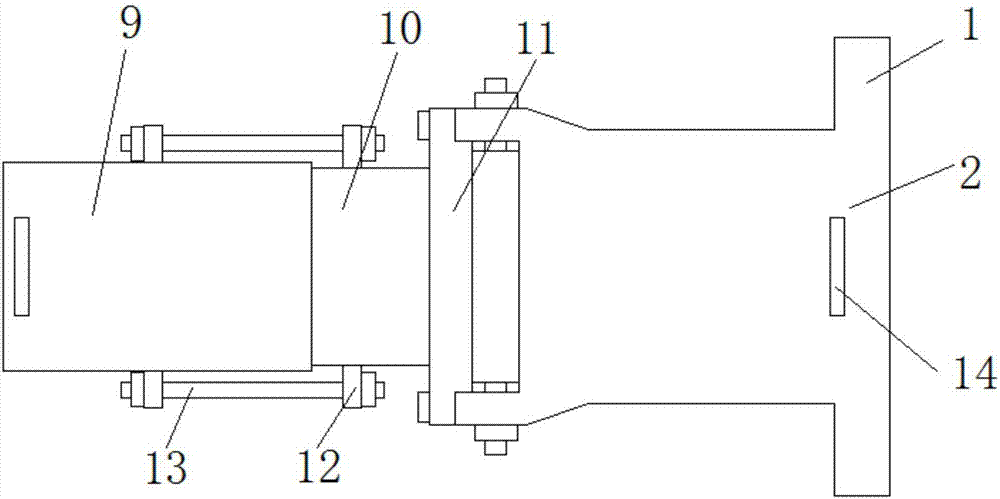 Anti-scald plastic extruding die