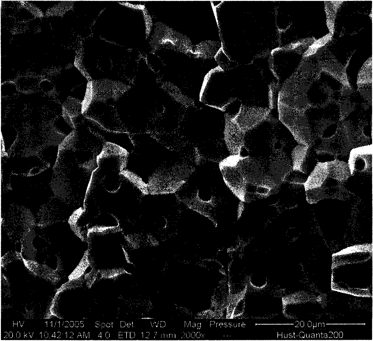 High-frequency low-loss MnZn ferrite material and manufacturing method thereof