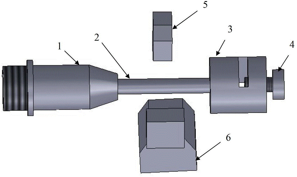 Ultrasonic impact needle speed measurement experiment equipment and application thereof