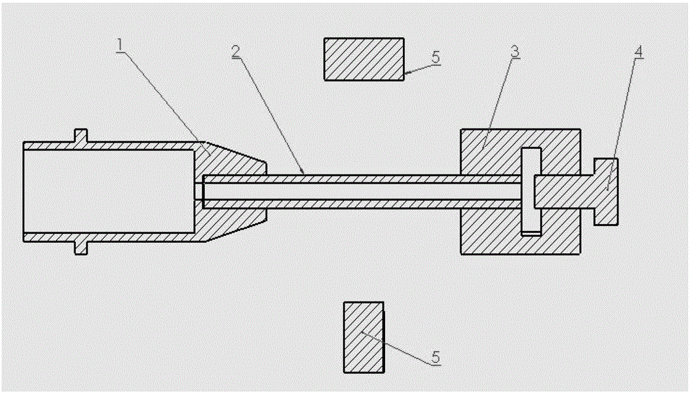 Ultrasonic impact needle speed measurement experiment equipment and application thereof