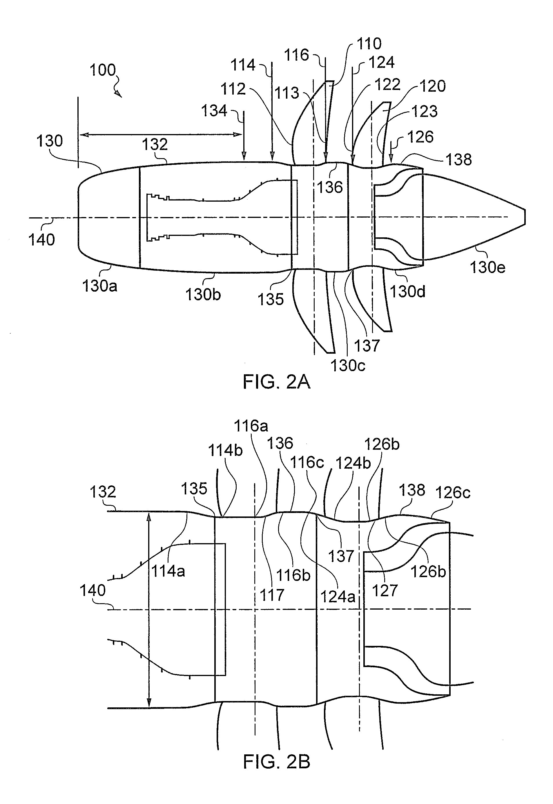 Propfan engine