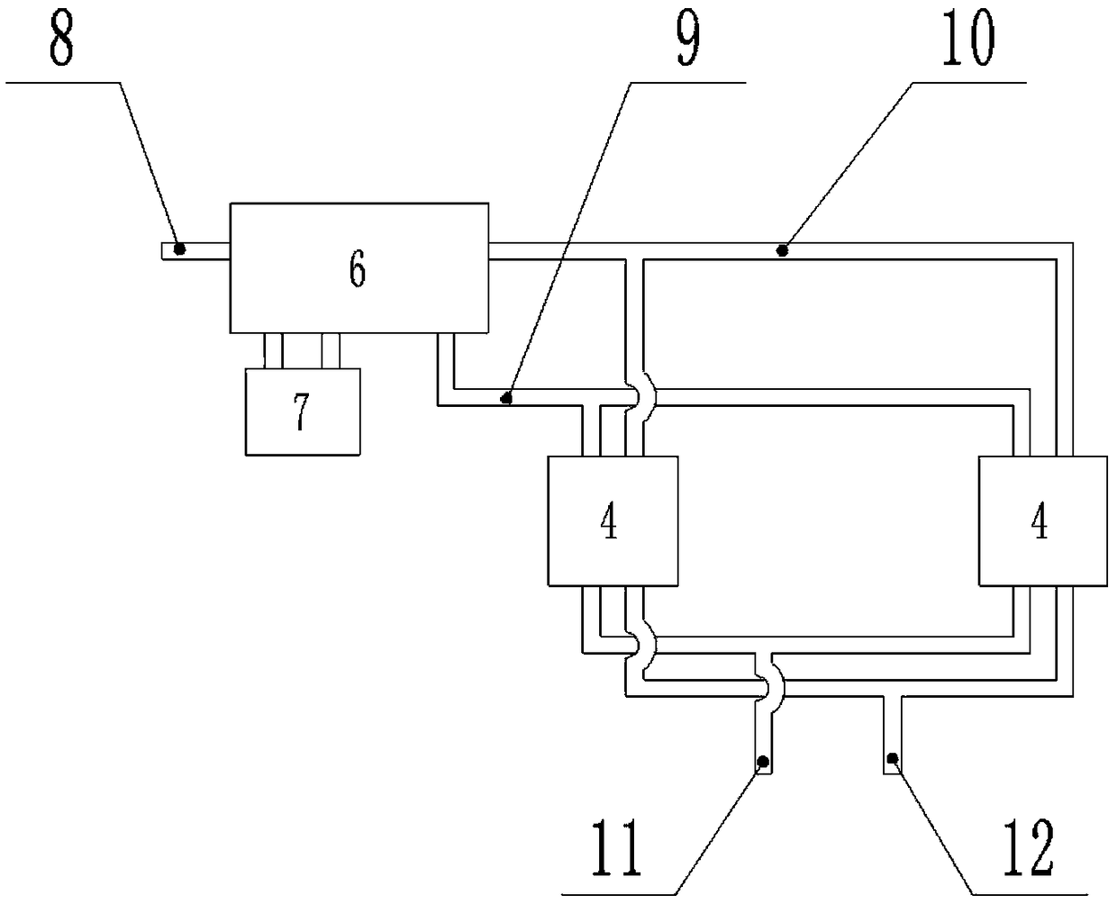 Intelligent coal-mine gas extraction pump station and working method thereof