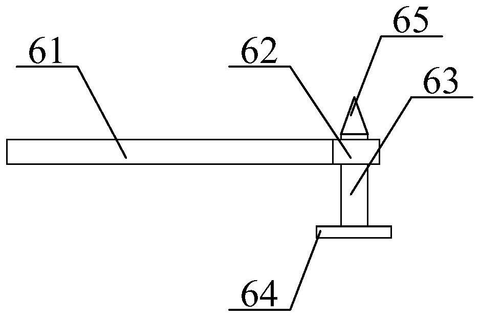 A device for detecting the thickness of building exterior wall insulation material