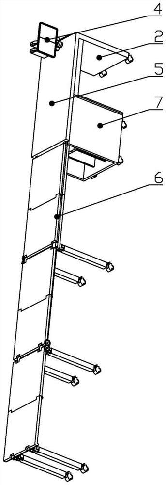 Multifunctional table for community physical examination