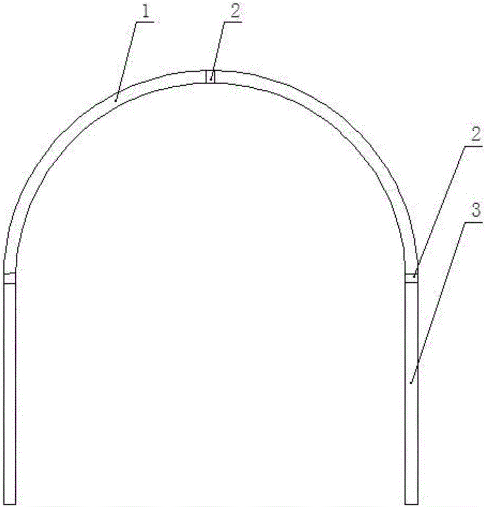 Steel grating assisted diversion tunnel preliminary bracing structure and method