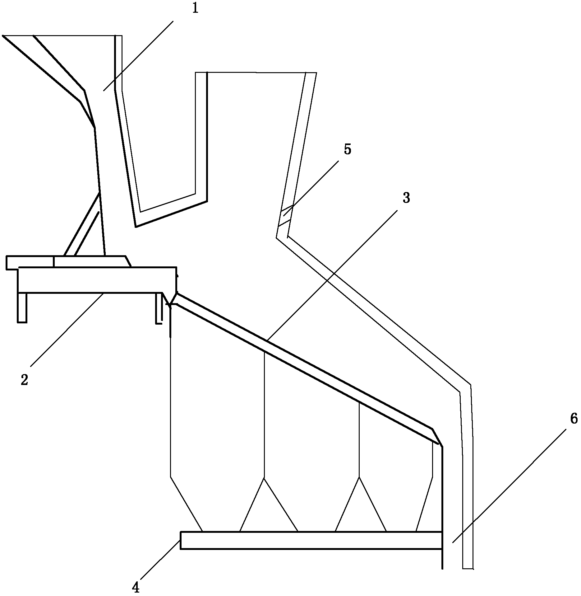 Multistage hydraulic mechanical garbage incinerator and control method for same