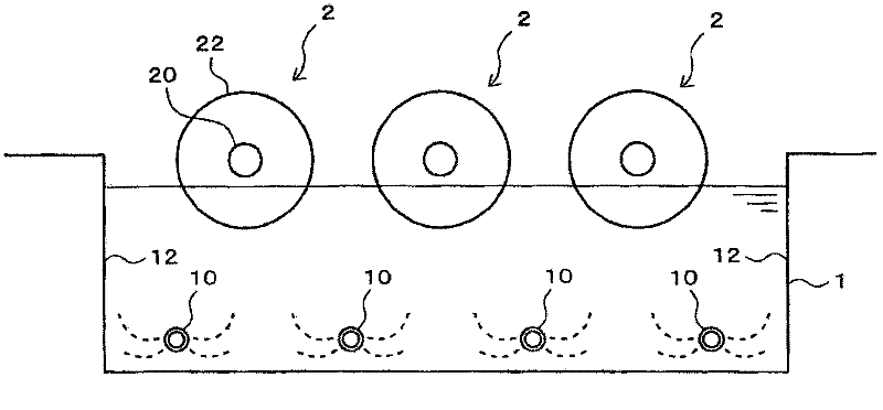 Wastewater treatment device and wastewater treatment method using same