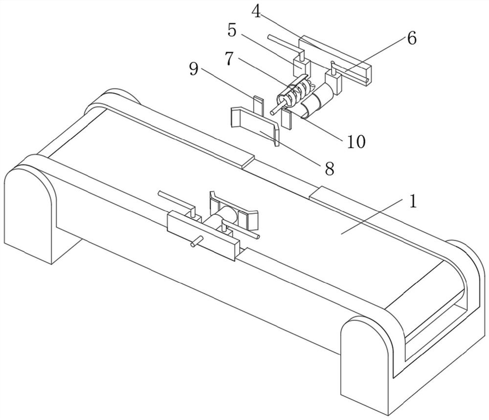 Flexible assembling production line for switching power supply