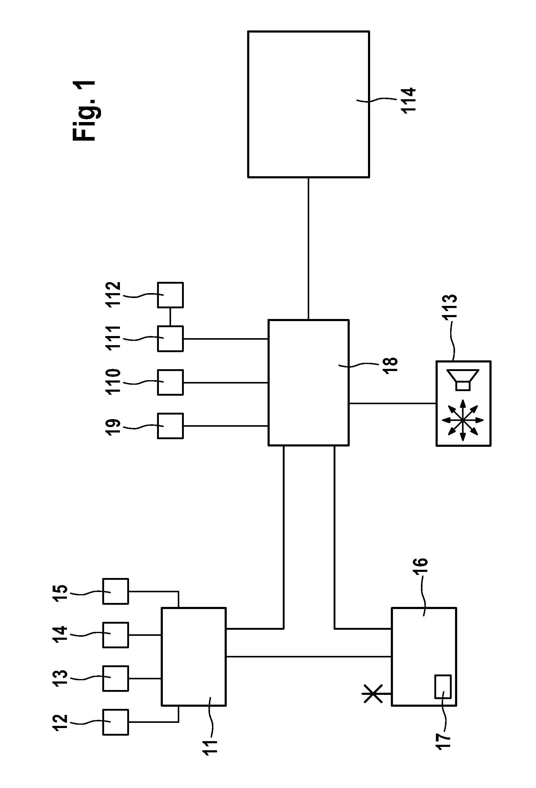 Visual driver information and warning system for a driver of a motor vehicle