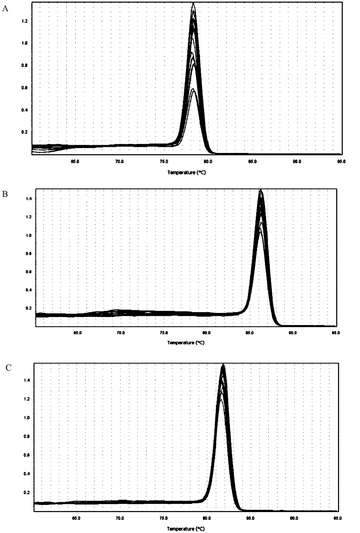 Fluorescent quantitative PCR detection method for drug resistance gene mcr (mobile colistin resistance)-4/5/8