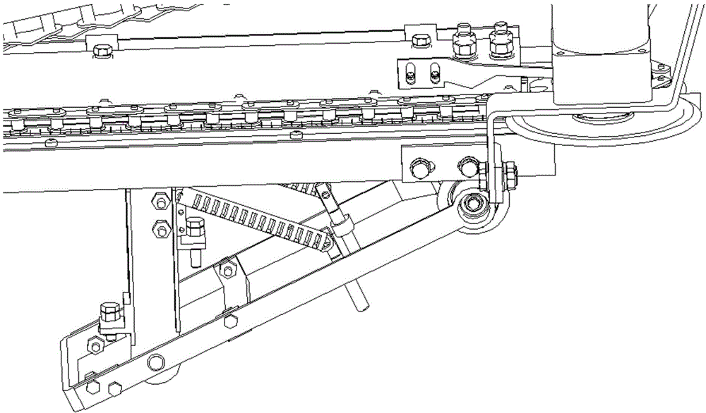 Garlic root cutting device