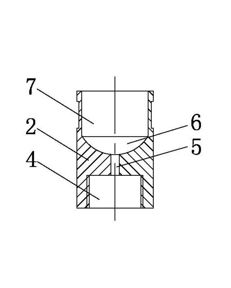 Supplementary coating device for metal tank welding lug