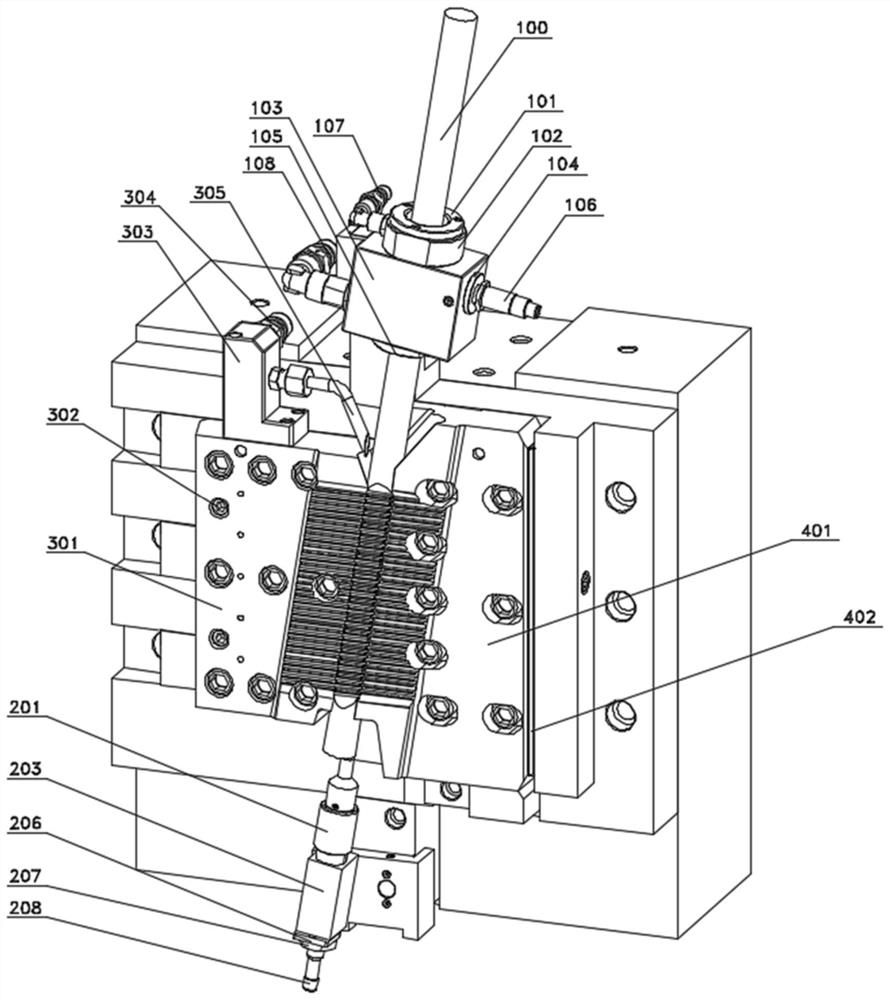 Gear broaching clamp for steering gear rack