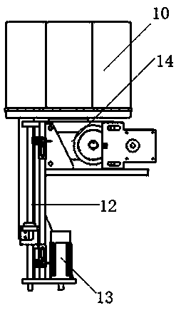 Arc-face mask automatic nose bridge aluminum sheet attaching and head belt welding device