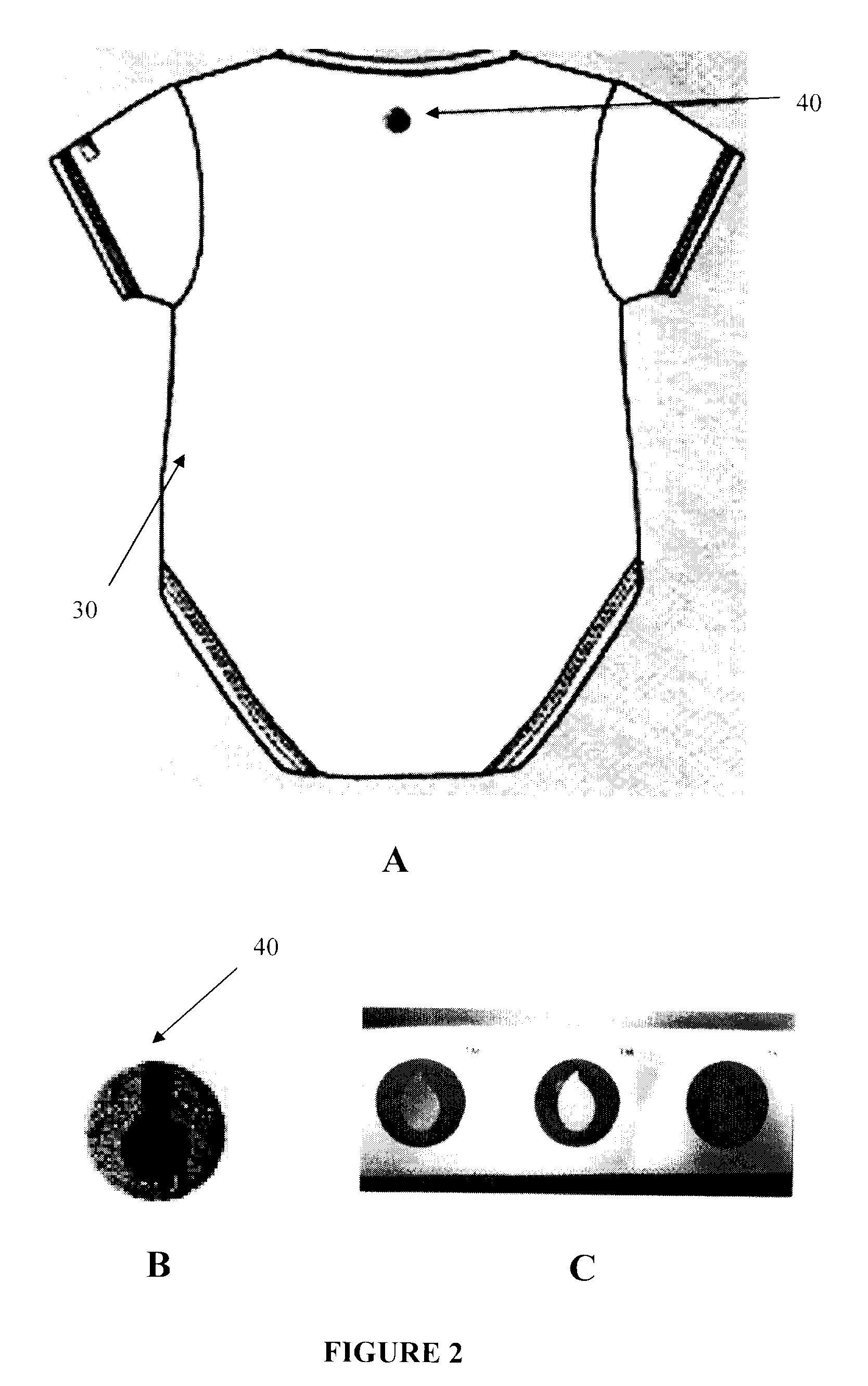 Device and method for identifying a change in a predetermined condition