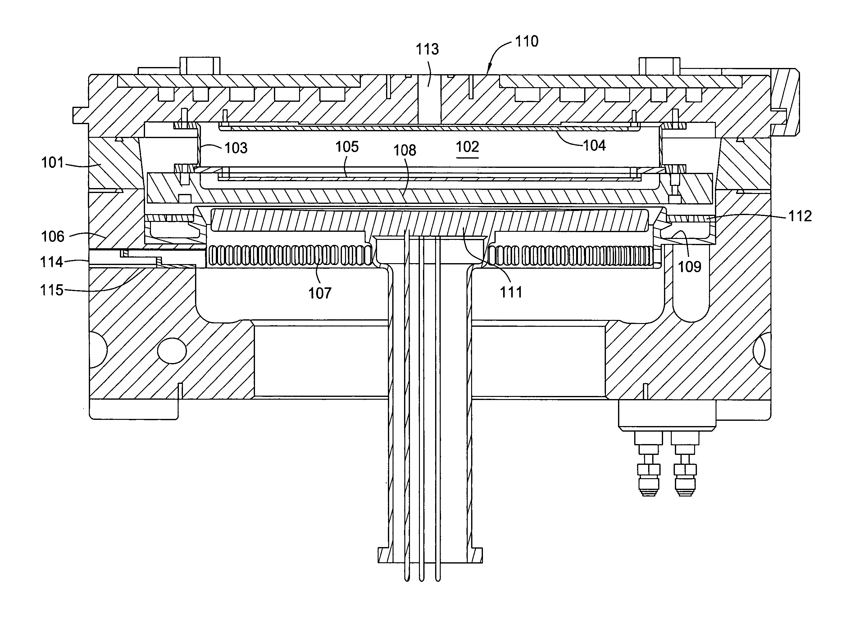 Apparatus and method for the deposition of silicon nitride films