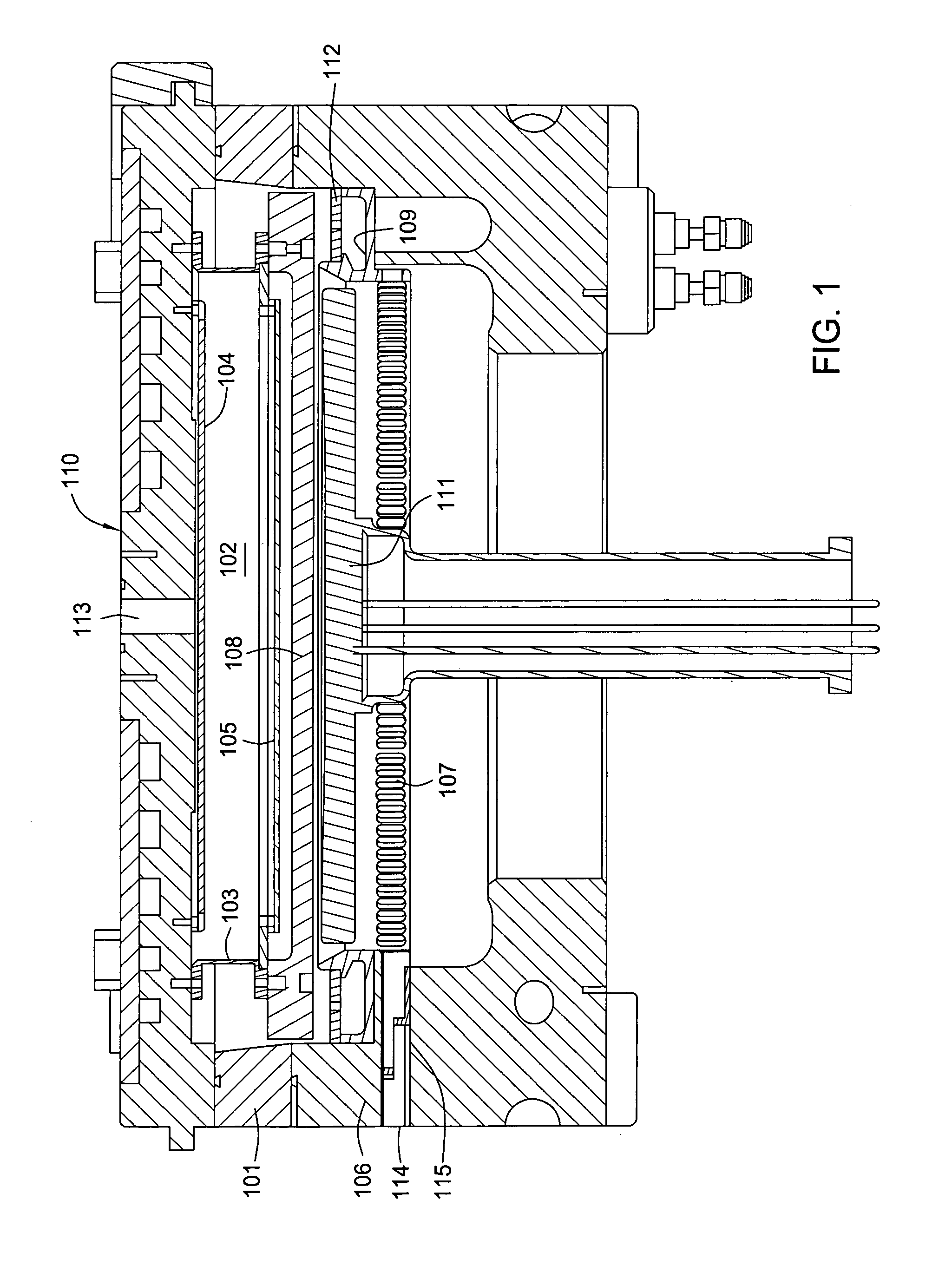 Apparatus and method for the deposition of silicon nitride films