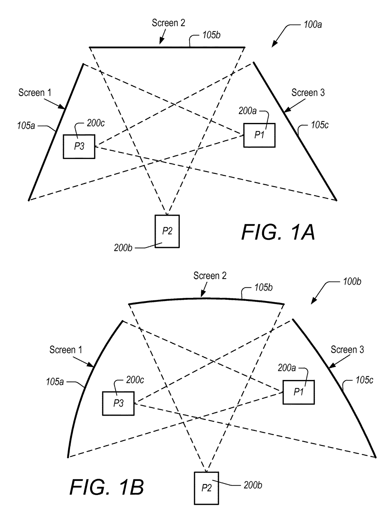 Display systems and methods employing polarizing reflective screens