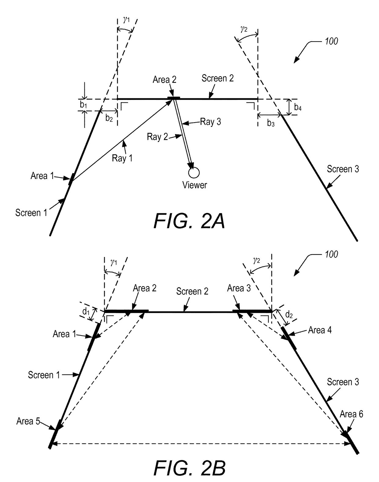 Display systems and methods employing polarizing reflective screens