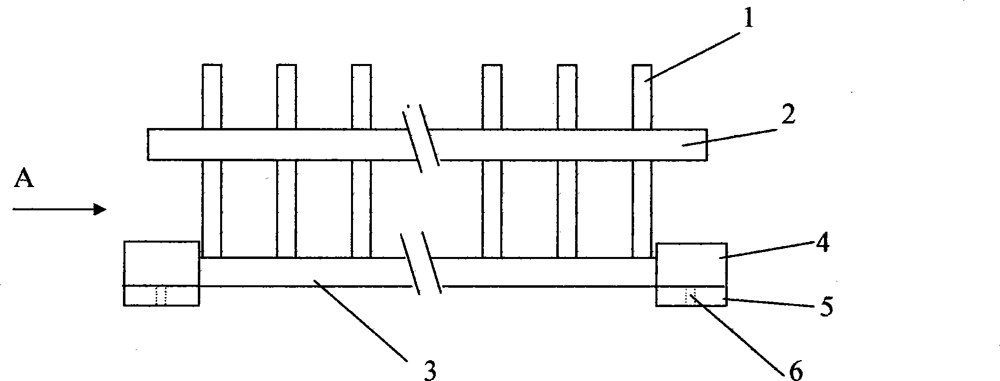 Window multifunction guard rail and manufacturing method and application thereof