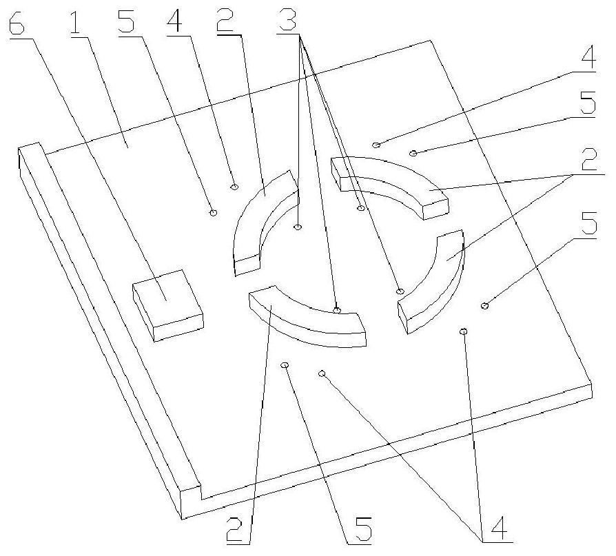 Quick clamping fixture suitable for disc ring part