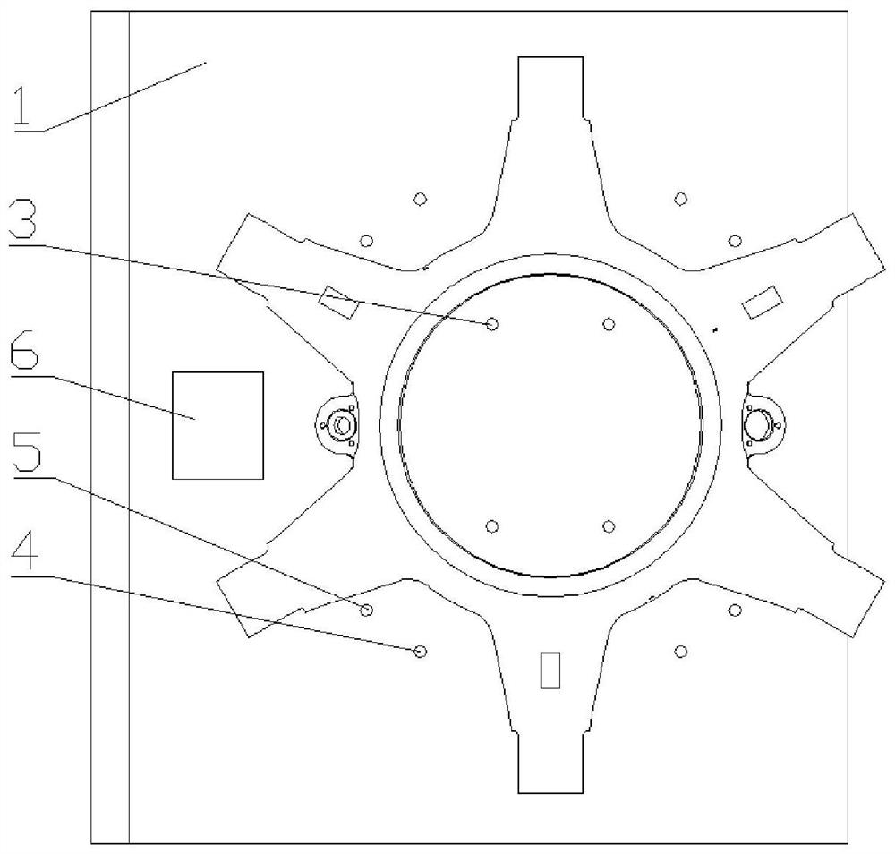 Quick clamping fixture suitable for disc ring part