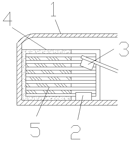 A circuit breaker with arc extinguishing function