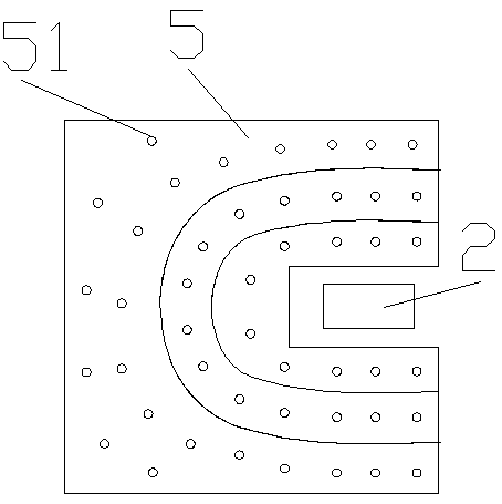 A circuit breaker with arc extinguishing function