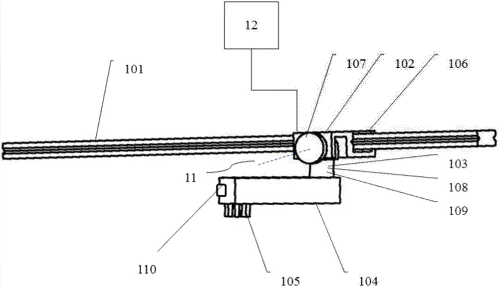 Retractable automatic charging mechanical arm and electric vehicle carrying mechanical arm