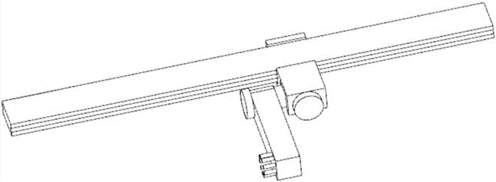 Retractable automatic charging mechanical arm and electric vehicle carrying mechanical arm