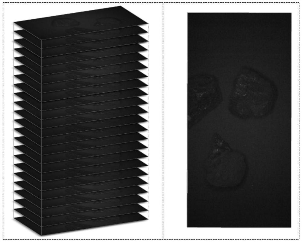 Spectral image optimal waveband selection method and system based on improved OIF, and storage medium