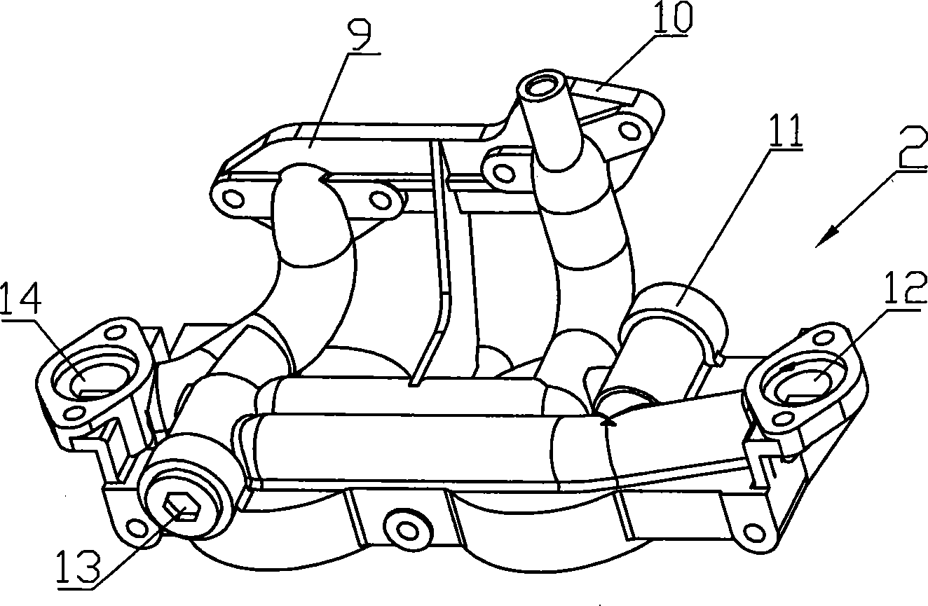 Engine oil cooling and filtrating device