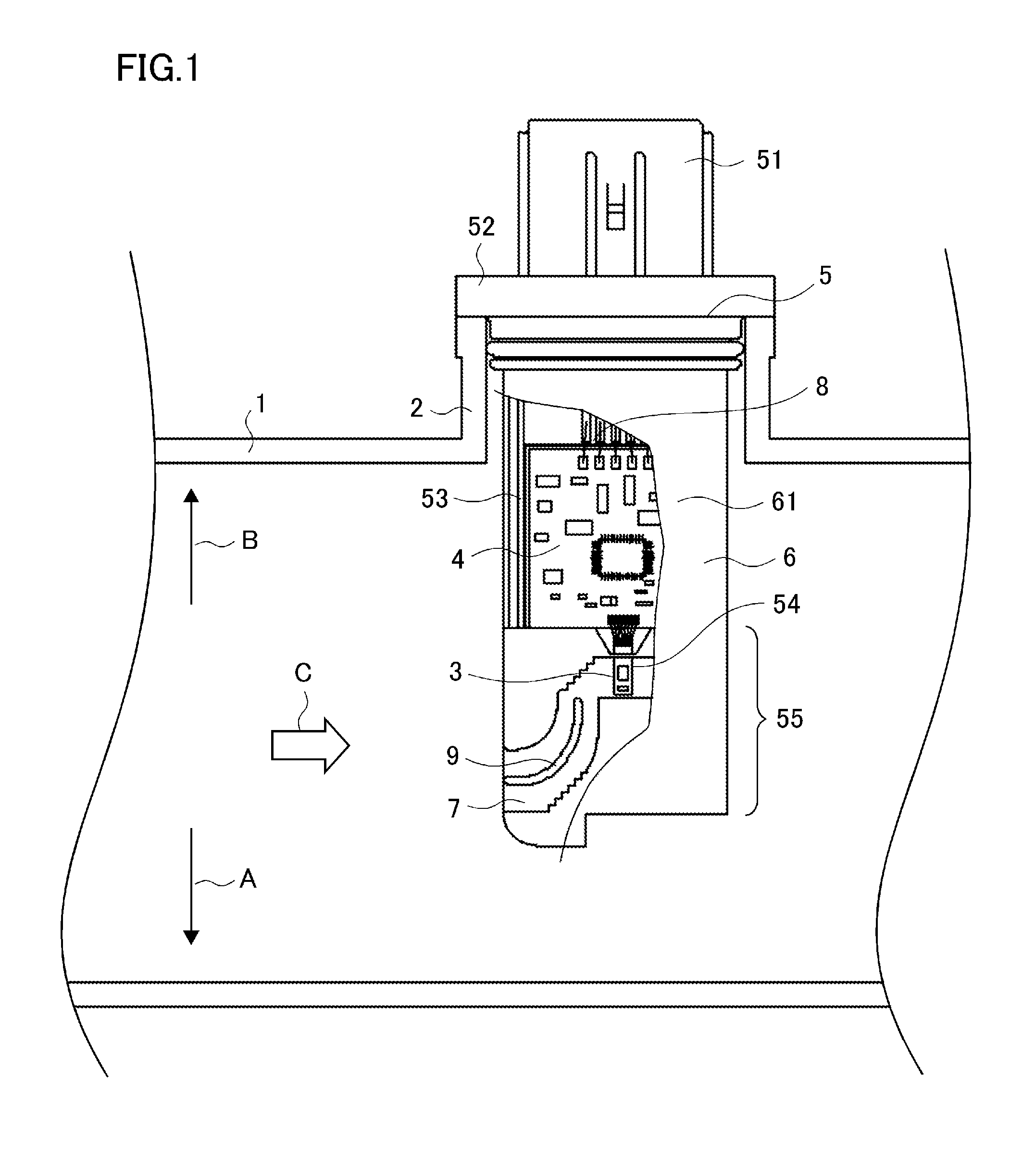 Flow rate measuring apparatus