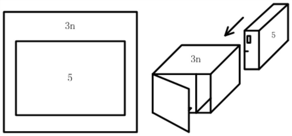 A combined battery exchange cabinet system