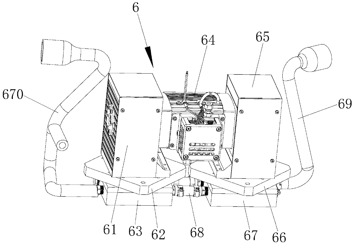 Fuel cell hydrogen circulation device and fuel cell applied thereby