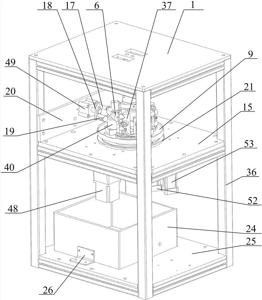 Fluid impact fatigue fracture deburring device and deburring method