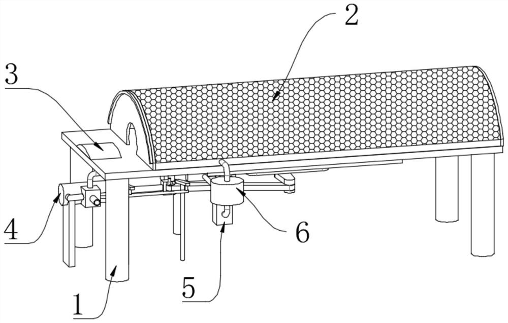 Fumigation physiotherapy equipment for traditional Chinese medicine gynecological nursing