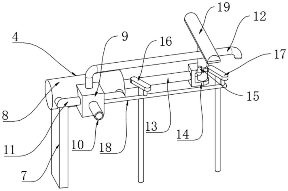 Fumigation physiotherapy equipment for traditional Chinese medicine gynecological nursing