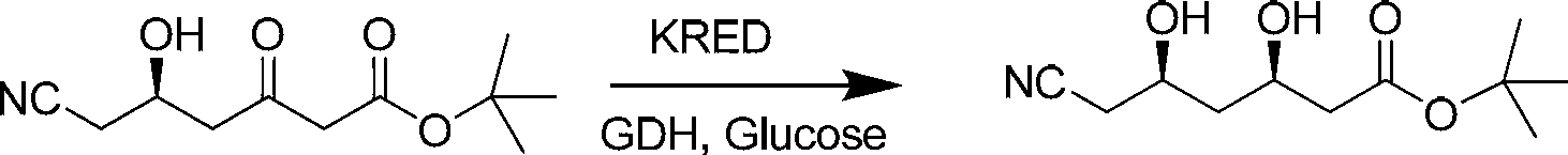 Biological preparation method of 6-cyano-(3R, 5R)-dihydroxyhexanoate