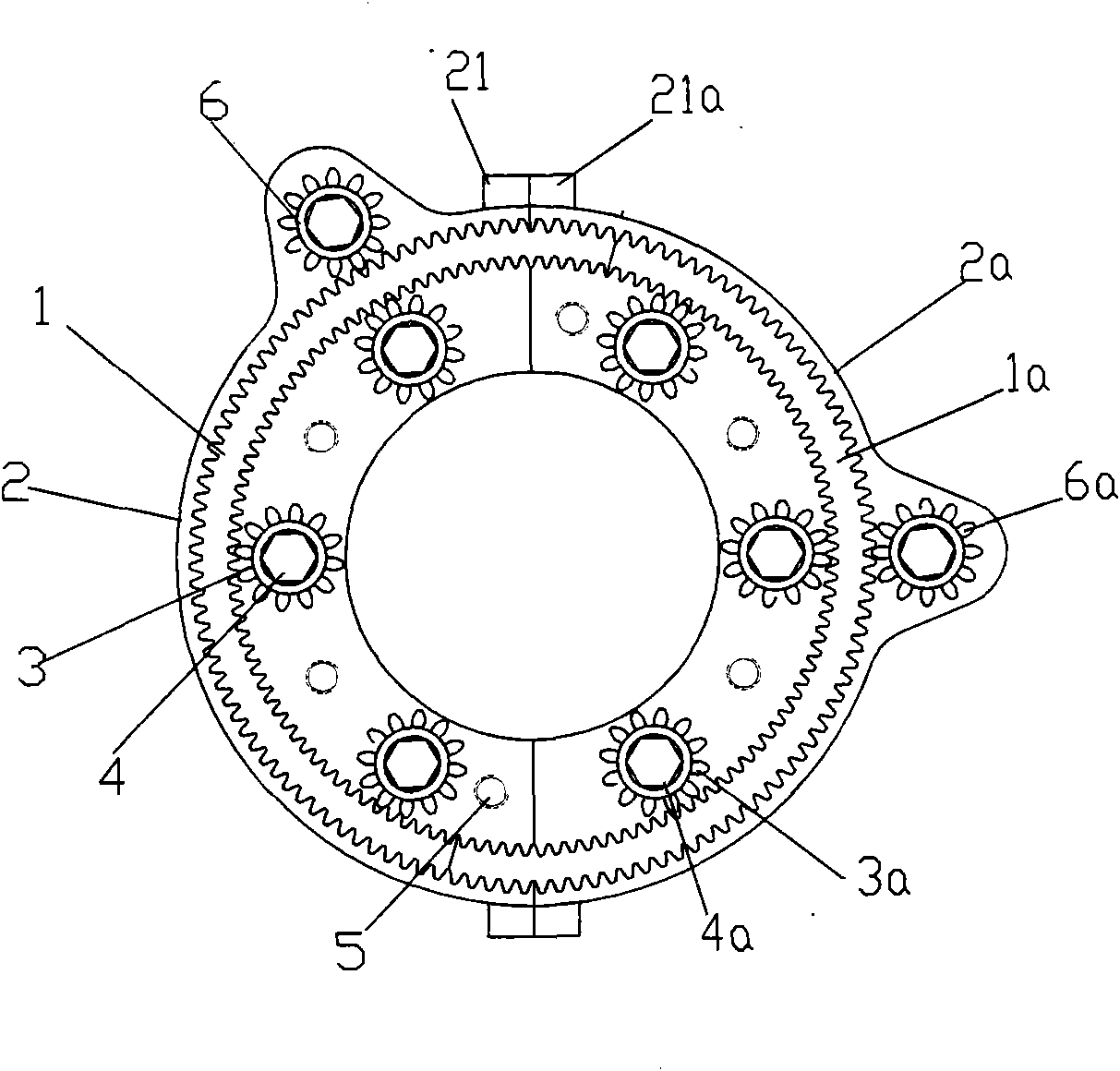 Tool for fastening pipeline flange bolts