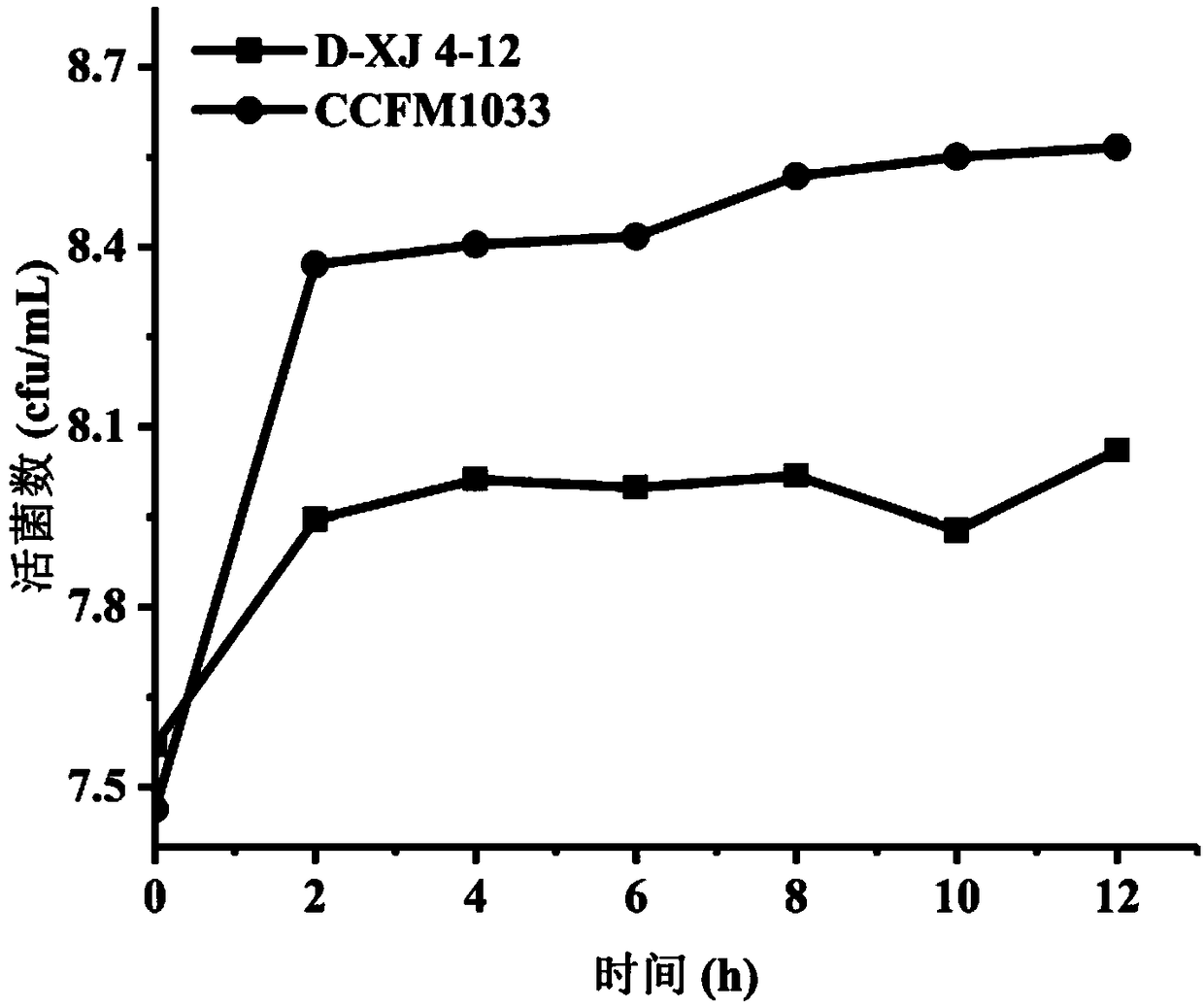 Lactococcus lactis with high 6-phosphoric acid-beta-galactosidase yield and application of lactococcus lactis