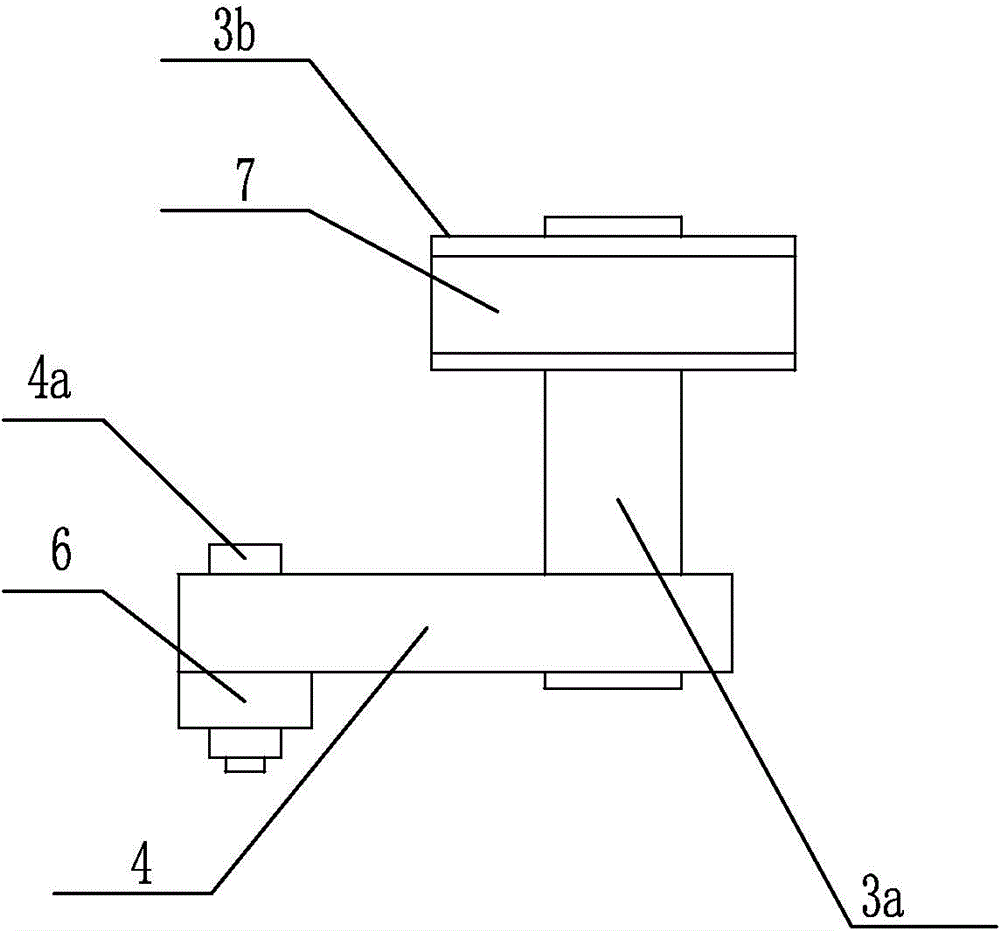 Rotary code printer of hollow shale block blank